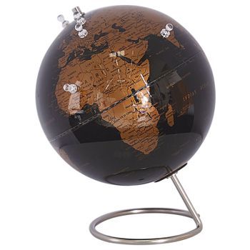 Globo Terráqueo De Mesa Moderno Giratorio Con Imanes