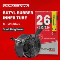 camara de aire para bicicleta chaoyang de 18 20 22 26 y 29 pulgadas - para neumaticos de 195 bicicletas plegables para ninos y de montana goma de butilo premium
