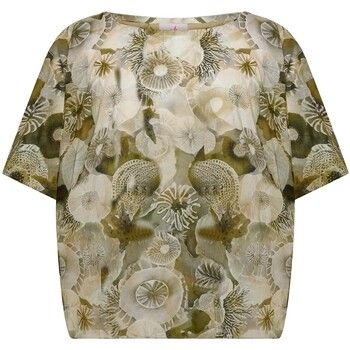 Deha Blusa Allover Cotton Muslin Top para mujer