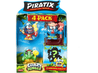 juego - magicbox piratix crazy jungle 4 pack 1x12 aleatorio
