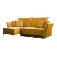 sofa rinconero providence 146 amarillo funcion de descanso caja de ropa de cama