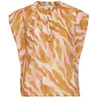vila blusa top lyria soa - wood thrush para mujer