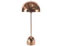 lampara de mesa  metal cobrizo