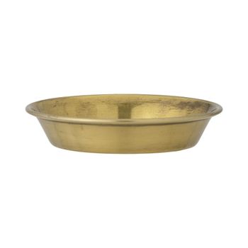 Bol de metal latón h2cm