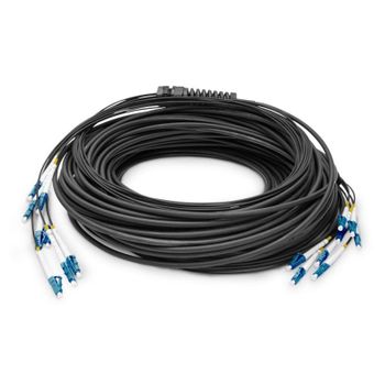 Cable de fibra óptica breakout Digitus 100 m 8 fibras LC/UPC - LC/UPC OS2