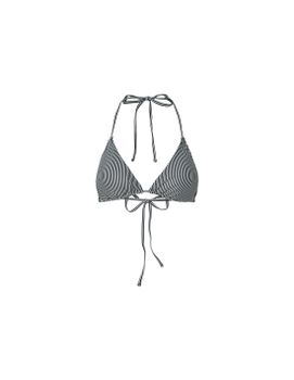 Suejetador Bikini Pieces Pcbaomi Triangle Mujer Negro