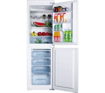AMICA BK296.3FA Integrated Fridge Freezer - White, White