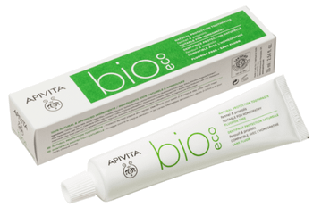 Apivita Bio Eco Crema Dental con Hinojo y Propóleo Sin Fluor 75 ml