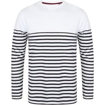 Front Row Camiseta manga larga Breton para mujer