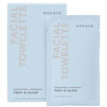 NuFACE Prep-N-Glow Toallitas Faciales (Paquete de 5)