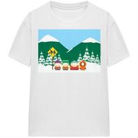 south park tops y camisetas bus stop para mujer