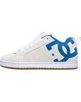 de dc shoes zapatillas dc shoes court graffik blanco y azul off white grey tb