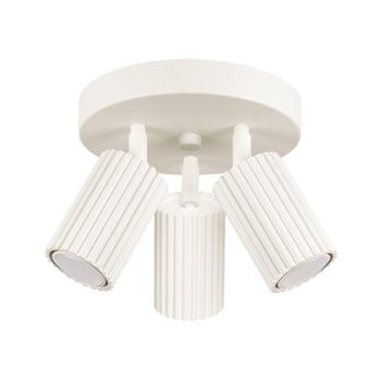 Lámpara de techo beige aluminio alt. 20 cm