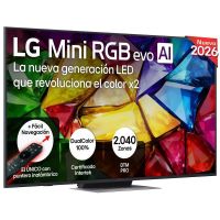 tv lg mini rgb evo ai 75mrgb87b6b 75 4k ultrahd 120hz smart tv webos hdr10 dolby vision