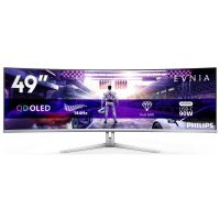 philips evnia 8000 49m2c8900l00 489 qd oled dual qhd 144hz freesync premium pro curva