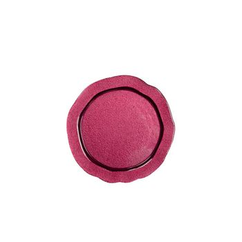 Plato llano fucsia - lote de 6