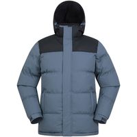 mountain warehouse abrigo de plumas snow para hombre
