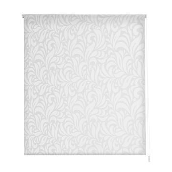 Estoralis - Estor Enrollable Translucido |  Jacquard | 130 X 255 Cm (ancho/alto) Tamaño Tela 127 X 250 Cm | Myrcella Blanco