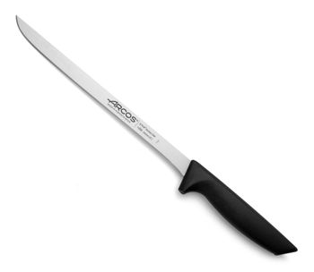 Cuchillo jamonero de 240 mm mango negro