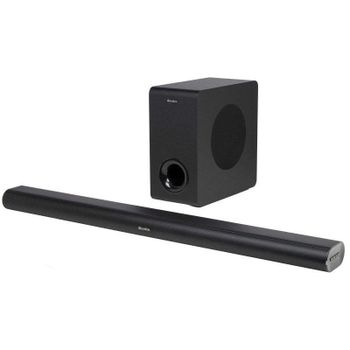 Barra de Sonido Audizio SB96S 2.1 180W Bluetooth 5.3 HDMI ARC Subwoofer Negra