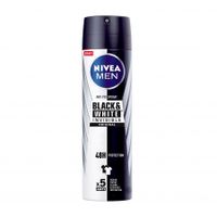 nivea - nivea men black  white spray desodorantes 200 ml male