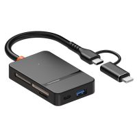 lector de tarjetas 8 en 1 usb30 con interfaz type-clightning adaptador de tarjeta de memoria micro sd tf cf ms 5gbps a