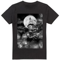 nightmare before christmas camiseta tv4070 para hombre