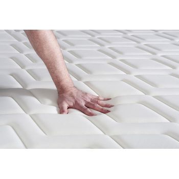 Colchón Actimemo Relax 120x210cm, Grosor: 24cm, Espuma Viscoelástica, Moderadamente Firme, 5 Zonas De Confort