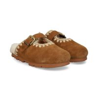 mou zuecos mujer - marron talla 39