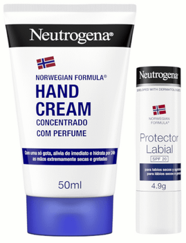 Neutrogena Pack Crema de Manos Reparadora 50 ml + Labial SPF 20 1 ud