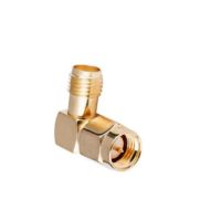 conector rf rp-sma-jk en anguloadaptador macho a hembra para antenas de drones fpv rctransmision de senal