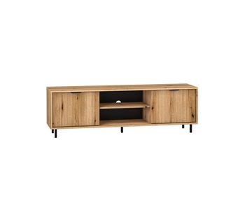 Mueble tv 2 puertas soly madera 160 cm