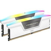 corsair vengeance rgb cmh64gx5m2b6000c30w modulo de memoria 64 gb 2 x 32 gb ddr5 6000 mhz