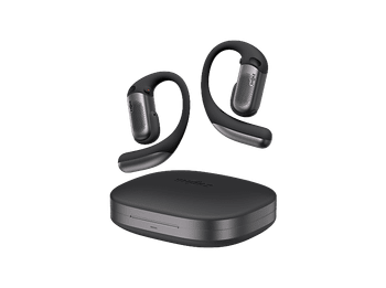 Auriculares True Wireless - Shokz OpenFit Pro, 50 h Autonomía, Reducción de Ruido, IP55, Negro