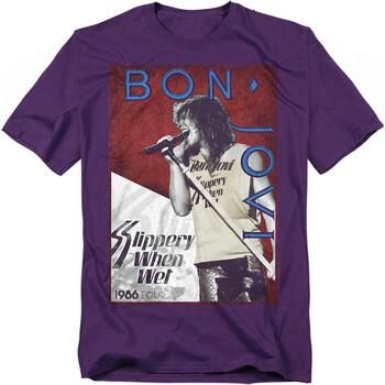 Bon Jovi Camiseta 86 Tour para mujer