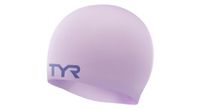 gorro de natacion de silicona tyr lavanda