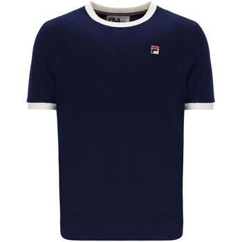 Fila Tops y Camisetas Marconi T-Shirt Navy/White para hombre