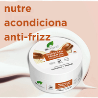 dr organic mascarilla capilar restauradora argan marroqui 200 ml