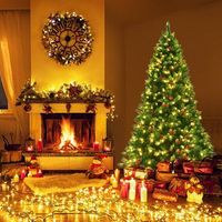 arbol de navidad artificial de 200 cm arbol de navidad con 1100 ramas y arbol artificial de primera calidad verde