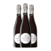 parxet titiana rose brut cava joven 75 cl 115 vol pack de 3 unidades