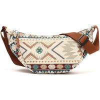 misako bolso tiani rinonera con estampado jacquard para mujer
