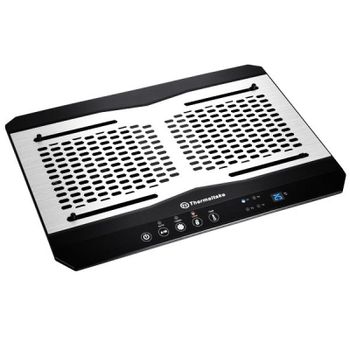 Thermaltake CL-N002-PL12BL-A Base Refrigeradora para Portátil 1300 Aluminio/Negra