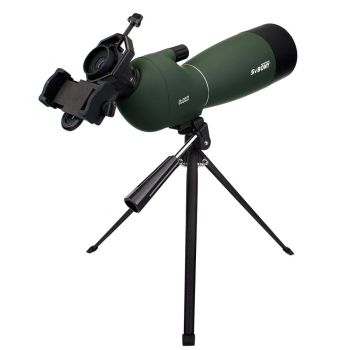 Svbony SV28 Catalejo de Observación 25x-75x Amplio rango de zoom 70 mm Gran Abertura K9Porro Alto índice Ocular de 45° E