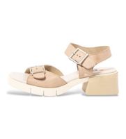 art para mujer 1206111zz003020 sandalias de piel 2061 roma beige 36 5 a 8cm hebilla clasico