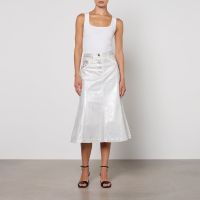 maxco cabreo cotton-drill skirt - uk 10