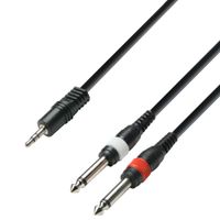 cable jack 35 st a 2 jack 63 mono 1m