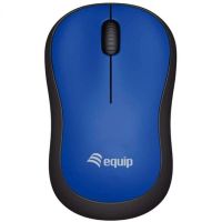 raton equip 245112 ambidextro rf inalambrico 1200 dpi azul con nano receptor