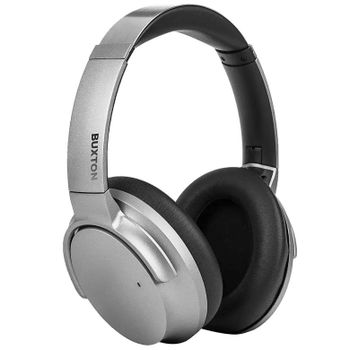 Buxton bhp-18000 - słuchawki bluetooth nauszne srebrne