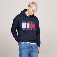 tommy jeans sudadera con capucha marina dm0dm20591-c1g