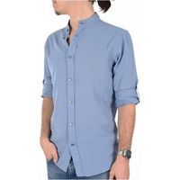 la maison blaggio camisa manga larga camisas-hombres para hombre